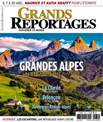 Grands Reportages N°488 – Juin 2021  [Magazines]