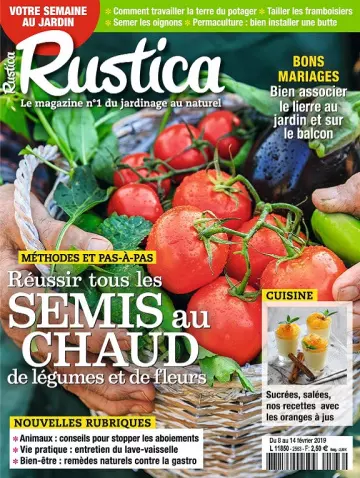 Rustica N°2563 Du 8 au 14 Février 2019  [Magazines]