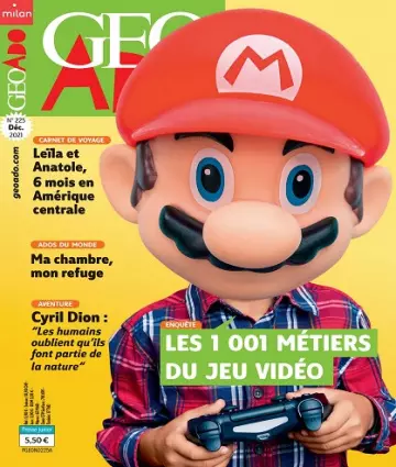 Geo Ado N°225 – Décembre 2021  [Magazines]