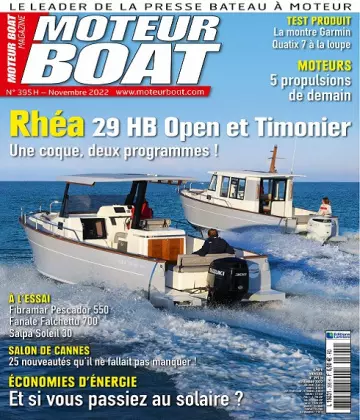 Moteur Boat N°395 – Novembre 2022  [Magazines]