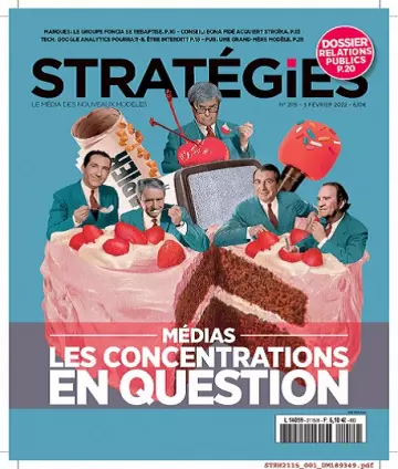 Stratégies N°2115 Du 3 au 9 Février 2022  [Magazines]