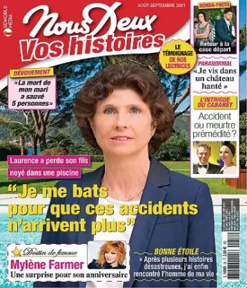 Nous Deux Vos Histoires N°58 – Août-Septembre 2021  [Magazines]