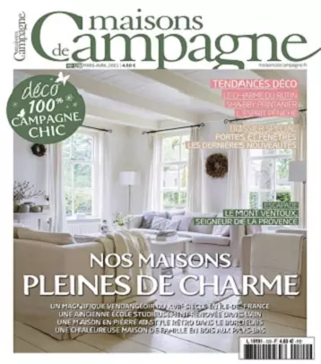 Maisons De Campagne N°129 – Mars-Avril 2021  [Magazines]