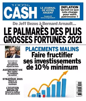 100% Cash N°10 – Juillet-Août 2021  [Magazines]