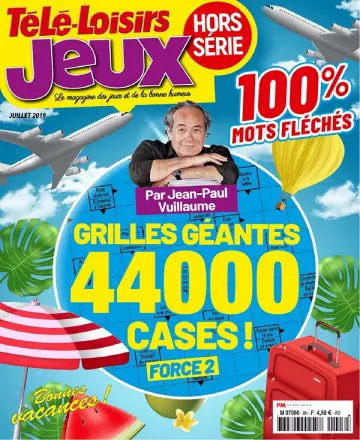 Télé Loisirs Jeux Hors Série N°8 – Juillet 2019  [Magazines]