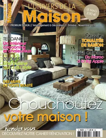 L’Univers de la Maison - Octobre-Novembre 2019  [Magazines]