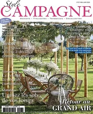 Style Campagne N°27 – Mai-Juin 2020  [Magazines]