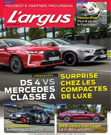 L’Argus N°4604 Du 24 Novembre 2021  [Magazines]