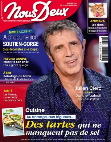 Nous Deux N°3742 Du 19 au 25 Mars 2019  [Magazines]