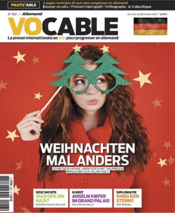 Vocable Allemand N°853 Du 9 Décembre 2021  [Magazines]