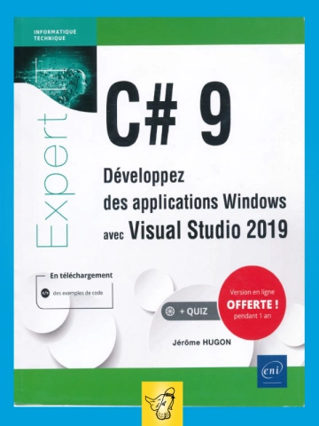 Jerome Hugon - C#9 - Developpez des applications Windows  [Livres]