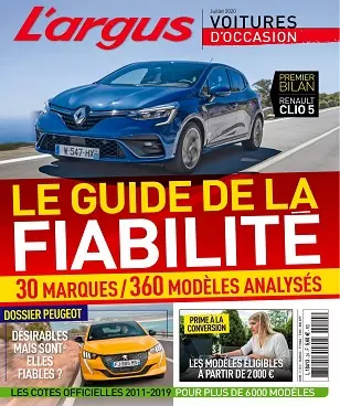 L’Argus Voitures d’Occasion N°24 – Juillet 2020  [Magazines]