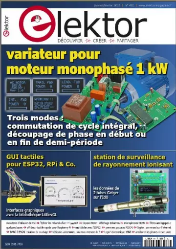 Elektor France - Janvier-Février 2020  [Magazines]