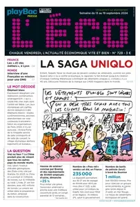 L'ÉCO N.728 - 13 Septembre 2024  [Journaux]