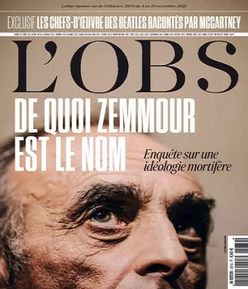 L’Obs N°2976 Du 4 au 10 Novembre 2021  [Magazines]