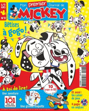 Mon Premier Journal de Mickey N°8 - Septembre 2019key N°8 - Septembre 2019  [Magazines]