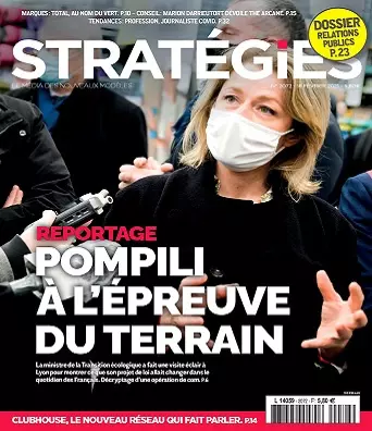 Stratégies N°2072 Du 18 au 24 Février 2021  [Magazines]