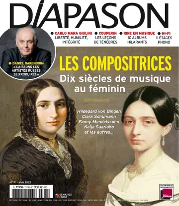 Diapason N°711 – Mai 2022  [Magazines]