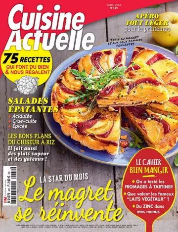 Cuisine Actuelle N°340 – Avril 2019  [Magazines]