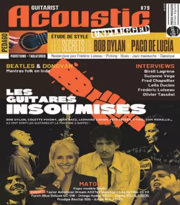 Guitarist Acoustic Unplugged N°79 – Juin 2022  [Magazines]