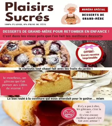 Plaisirs Sucrés N°32 – Janvier 2023  [Magazines]