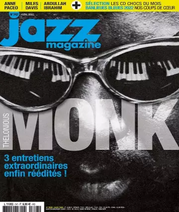 Jazz Magazine N°747 – Avril 2022  [Magazines]