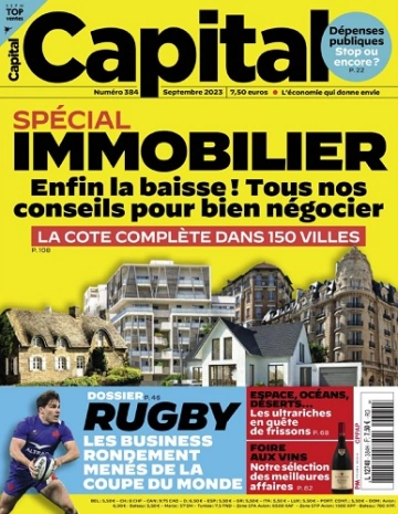 Capital N°384 – Septembre 2023  [Magazines]