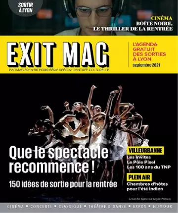 Exit Mag Hors Série N°90 – Septembre 2021  [Magazines]