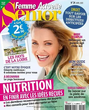 Femme Actuelle Senior N°24 – Avril 2020  [Magazines]