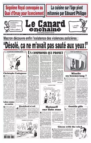 Le canard enchaîné N° 5175 du Mercredi 15 Janvier 2020  [Journaux]