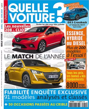 L’Automobile Magazine Quelle Voiture N°47 – Avril-Juin 2019  [Magazines]