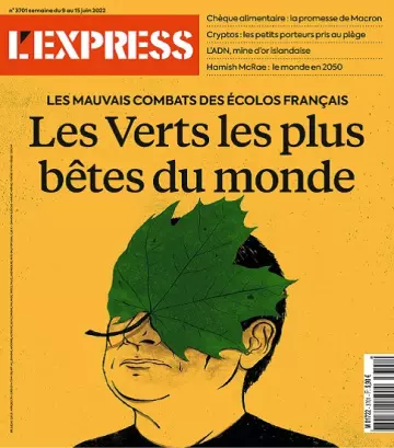 L’Express N°3701 Du 9 au 15 Juin 2022  [Magazines]