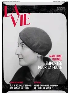 La Vie - 10 Octobre 2024  [Magazines]