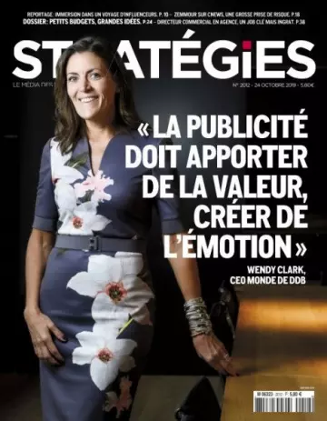 Stratégies - 24 Octobre 2019  [Magazines]