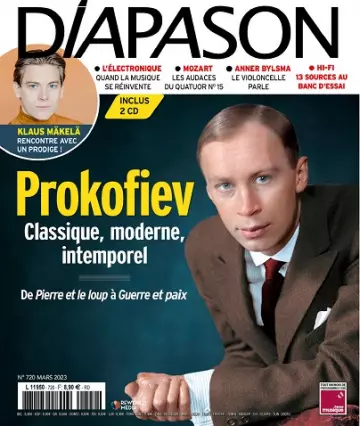 Diapason N°720 – Mars 2023  [Magazines]