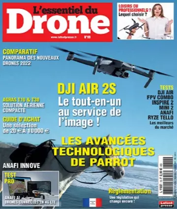 L’Essentiel Du Drone N°19 – Octobre-Décembre 2021  [Magazines]