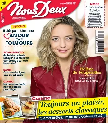 Nous Deux N°3846 Du 16 au 22 Mars 2021  [Magazines]