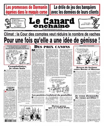 Le Canard Enchaîné N°5350 Du 24 Mai 2023  [Journaux]