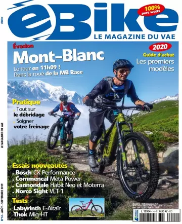 E Bike N°14 – Août-Septembre 2019  [Magazines]