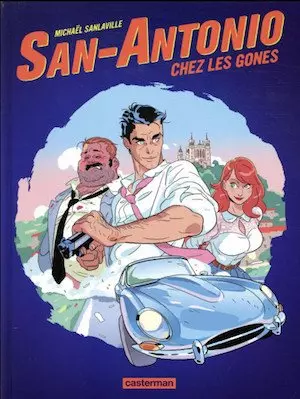 San-Antonio - Tome 1 - San-Antonio chez les Gones  [BD]