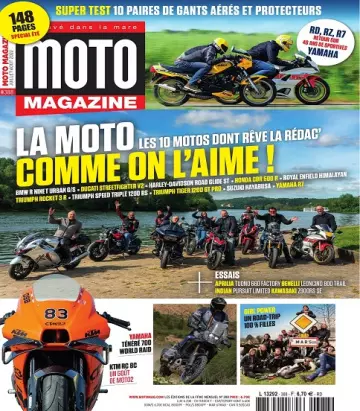 Moto Magazine N°388 – Juillet-Août 2022  [Magazines]