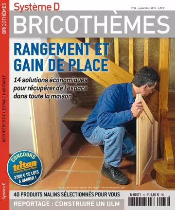 Bricothèmes (Système D) - N°14 - Rangement et Gain de Place  [Magazines]