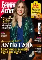 Femme Actuelle - 30 Décembre 2017  [Magazines]