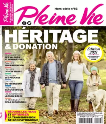 Pleine Vie Hors Série N°62 – Edition 2021  [Magazines]