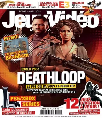 Jeux Vidéo Magazine N°243 – Avril 2021  [Magazines]