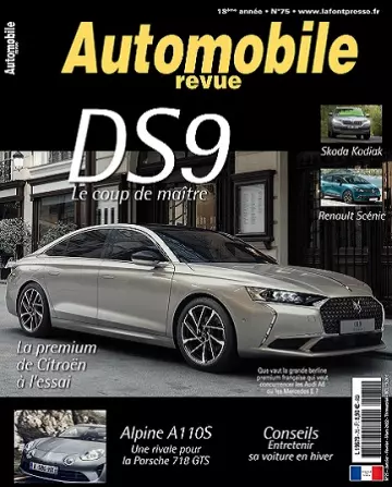 Automobile Revue N°75 – Janvier-Mars 2022  [Magazines]