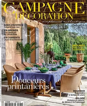 Campagne Décoration N°124 – Avril-Mai 2020  [Magazines]