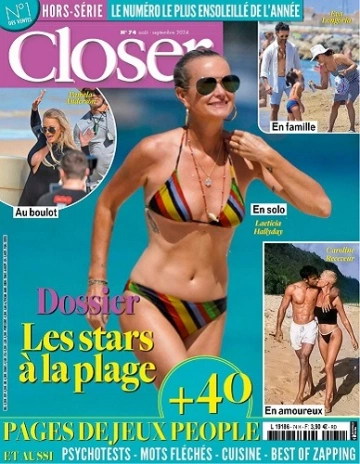 Closer Hors Série N°74 – Août-Septembre 2024  [Magazines]