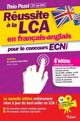 REUSSITE A LA LCA EN FRANCAIS-ANGLAIS : POUR LE CONCOURS ECNI (4ÈME EDITION)  [Livres]