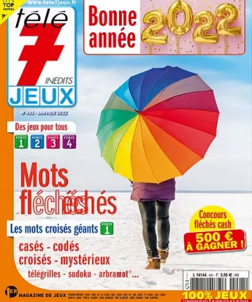 Télé 7 Jours Jeux N°96 – Janvier 2022  [Magazines]